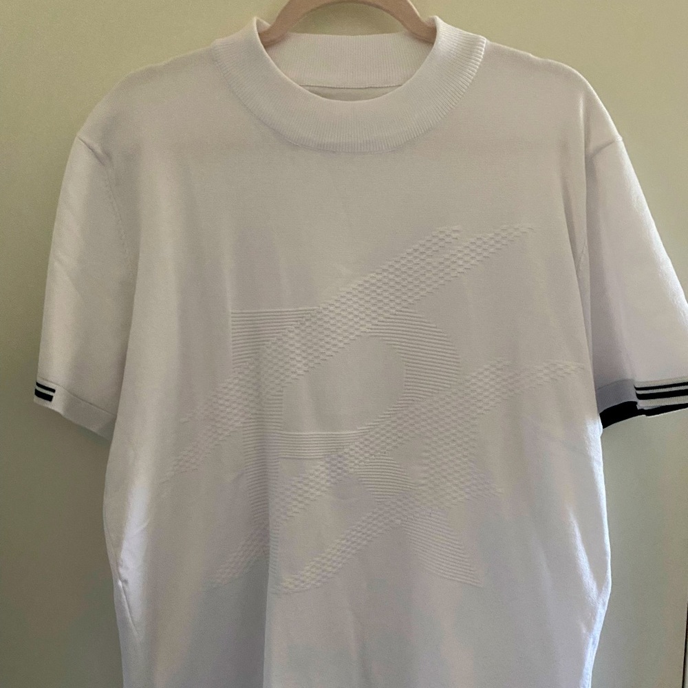 Crew next white t shirt with design